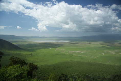 ngorongoro-aerial-view